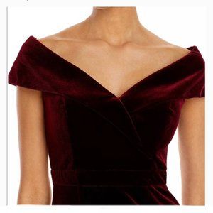 XSCAPE Velvet Dress